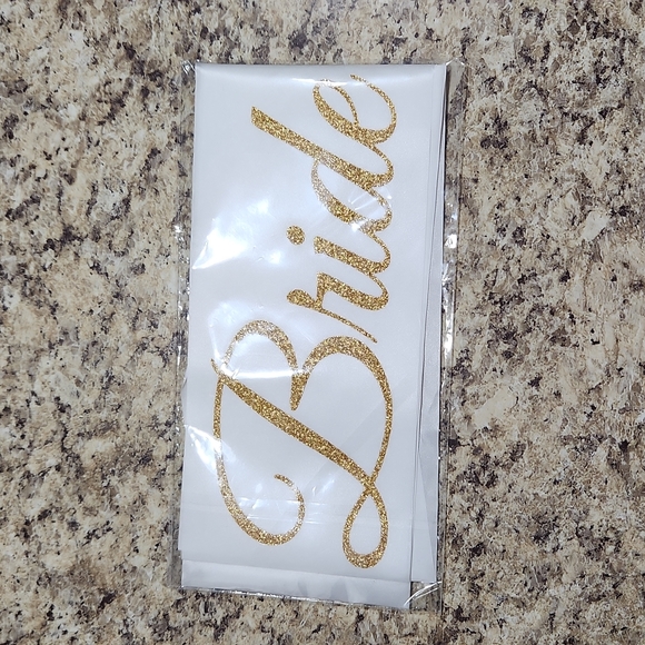 BRIDE sash - Picture 2 of 2